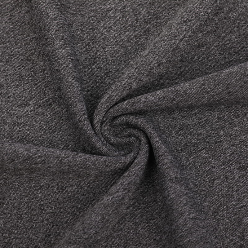 Catonic Polyester Spandex Melange Interlock Fabric